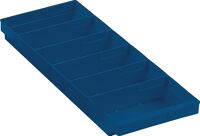 Regalkasten, NW-Nr.: 9000428310 L500xB240xH65mm blau PP, RASTERPLAN   