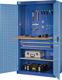 Schwerlastschrank H1950xB1100xT620mm lichtgrau/lichtblau 1Fbd.3x100mm THURMETALL