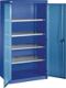Schwerlastschrank H1950xB1100xT620mm lichtgrau/lichtblau 4 Fbd.THURMETALL