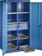 Schwerlastschrank H1950xB1100xT620mm lichtgrau/lichtblau 4Fbd.4x150mm THURMETALL