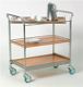 Etagenwagen L775xB460xH840mm Gesamt-Trgf.60kg 3 Etagen Oberboden abnehmbar