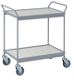 Etagenwagen L785xB470xH850mm Gesamt-Trgf.150kg 2 Etagen BD hellgrau
