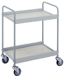 Etagenwagen L670xB420xH720mm Gesamt-Trgf.40kg 2 Etagen BD hellgrau