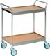 Etagenwagen L785xB545xH820mm Gesamt-Trgf.120kg 2 Etagen BD Holzdekor