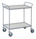 Etagenwagen L670xB380xH780mm Gesamt-Trgf.75kg 2 Etagen BD hellgrau