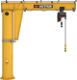 Säulenschwenkkran MEISTER Trgf.1000kg A.6000mm m.Verbundanker/E-Zug Ber.360Grad