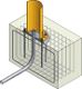 Ankerschrauben f.Kran PS Trgf. 125 kg Ausladung 3000 mm