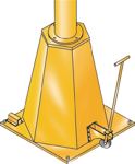 Kranhandfahrwerk f.Schwenkkrane b.500kg Trgf.n.nachrüstbar