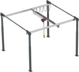 Zweischienenportalkran ErgoLine® Aluminium/Stahl Trgf.250kg Bau-H.2899-4259mm