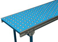 Kugelrollentisch Type AD 115 Bahn-B.500mm Gerade 1m Teilung 100mm