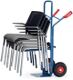Stuhlkarre H.1300mm Schaufel-L250 mmxB320mm STA brillantblau Trgf.300kg