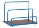 Plattenständer L1200xB800mm o.Bügel 6Fächer Fach-B.90mm pulverbesch.brillantblau