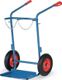 Stahlflaschenkarre f.Flascheninhalt 2 x 40-50l Vollgummi-Bereifung Trgf.150kg