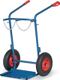 Stahlflaschenkarre f.Flascheninhalt 2 x 40-50l Luft-Bereifung Trgf.150kg
