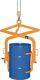 Fass-Wendezange f.Metallfässer stehend 200l Trgf.300kg gelborange BAUER