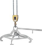 Fassgreifer f.Metall- u.Ku.-Fässer stehend 200/220l Trgf.350kg verz.BAUER