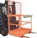 Arbeitsbühne B1210xT1040xH1990mm gelborange lack.Trgf.300kg BAUER