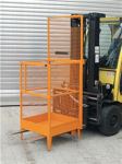 Arbeitsbühne B800xT775xH2050mm gelborange lack.Trgf.180kg