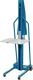 Minilifter MES m.PVC-Plattform Hubh.1500mm PU-Bereifung Trgf.200kg