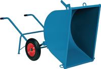 Kipp-Japaner 150l Luft Bereifung L1460xB840xH760mm lichtblau
