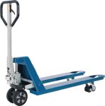 Gabelhubwagen, NW-Nr.: 9000443602 Gabel-L.1150mm, Trgf.2500kg STA himmelblau Vollgummi, /Polyurethan PFAFF  