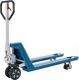 Gabelhubwagen, NW-Nr.: 9000443602 Gabel-L.1150mm, Trgf.2500kg STA himmelblau Vollgummi, /Polyurethan PFAFF