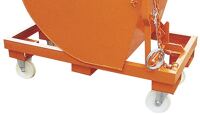 Rollensatz 2 Lenk- u.2 Bockrollen PA Trgf.2550kg f.Selbstkipper/Kippbehälter