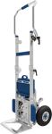 Treppenkarre H1600/780mm Schaufel L390xB240mm Alu.E-Antrieb 48V,faltb.Trgf170kg