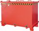 Klappbodenbehälter 2,0 m³ L1035xB1910xH1465mm lack.feuerrot