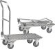 Plattformwagen Ladeflächen L900xB600mm Alu.Trgf.200kg FETRA