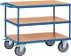 Tischwagen 3 Ladeflächen L1000xB600mm brillantblau Trgf.600kg FETRA