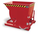 Kippbehälter L1420xB1560xH1070mm feuerrot Inh.1,0 m³ BAUER