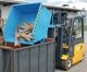 Kippbehälter L1440xB680xH580mm lichtblau Inh.0,3 m³ BAUER