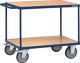 Tischwagen 2 Ladeflächen L1000xB600mm saphirblau Trgf.600kg TECWERK