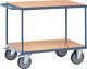 Tischwagen 2 Ladeflächen L1000xB700mm saphirblau Trgf.600kg TECWERK