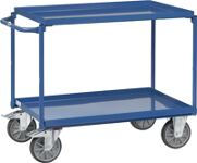Tischwagen 4822 2 Stahlbl.L1000xB700mm 2 Wannen,700x1000mm brillantblau FETRA