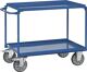 Tischwagen 4822 2 Stahlbl.L1000xB700mm 2 Wannen,700x1000mm blau FETRA