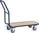 Plattformwagen Ladeflächen L850xB450mm STA blau Trgf.250kg Gesamt-L.940mmTECWERK