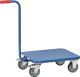 Griffroller L600xB500mm Stahlblechplattform brillantblau Gesamt-Trgf.250kg