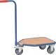 Griffroller L600xB450mm Holzwerkstoffplattform brillantblau Gesamt-Trgf.200kg