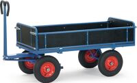 Handpritschenwagen m.4 Bordwänden Ladefl.L1200xB800mm VG Bereifung Trgf.1000kg