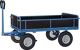 Handpritschenwagen m.4 Bordwänden Ladefl.L1200xB800mm VG Bereifung Trgf.1000kg