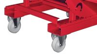 Rollensatz 2 Lenk- u.2 Bockrollen PA Trgf.1000kg f.Kippbehälter/Sicherheitskorb