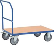 Plattformwagen Ladeflächen L850xB500mm STA brillantblau Trgf.500kg FETRA