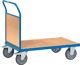Plattformwagen Ladefläche L1000xB700mm 1 Stirnwand mit TPE-Bereifung Trgf.500kg