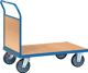 Stirnwandwagen Ladefl.-L1200xB800mm 1 Stirnwand Holzwerkstoff 500mm m.TOTALSTOP