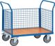 Dreiwandwagen Ladeflächen-L850xB500mm Drahtgitter FETRA