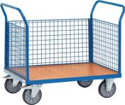 Dreiwandwagen Ladeflächen-L1000xB700mm Drahtgitter FETRA