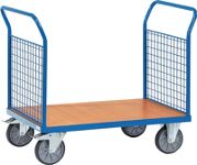 Doppelstirnwandwagen Ladefl.-L1000xB700mm 2 Stirnwände Drahtgitter FETRA