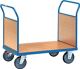 Doppelstirnwandwagen Ladefl.-L1200xB800mm 2 Stirnwände Holzwerkstoff
